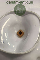 Bing og Grøndahl kabaretfad med roser og blå dekoration