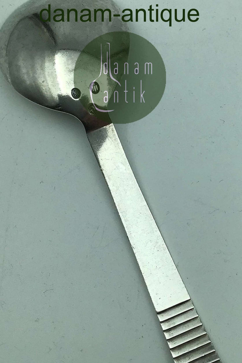 Georg Jensen Sterling Sølv Relief Marmeladeske No. 163