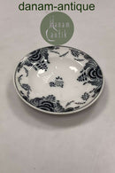 Royal Copenhagen Sort Musselmalet Riflet Caviar Skål No. 9438