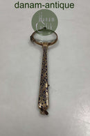 Lorgnette Glas Briller i gyldent metal og Emalje arbejde