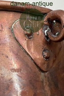 Stor dyb gryde i kobber Danmark 18. århundrede STEMPLET