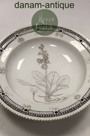 Royal Copenhagen Privately Painted Flora Danica Deep Plate, unfinished