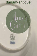 Royal Copenhagen Privat malet Flora Danica Dybtallerken der ikke er lavet færdig