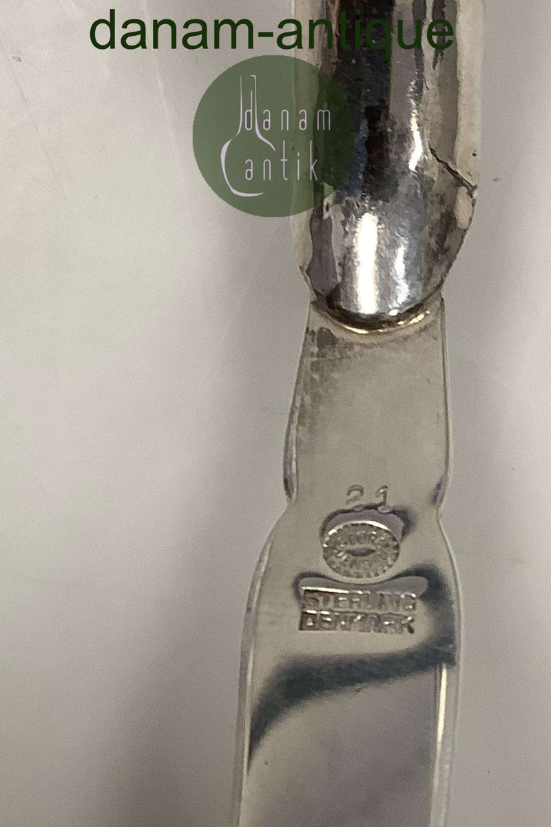 Georg Jensen Sterling Sølv Ornamental Serveringsske No 21