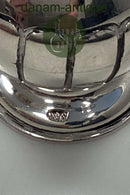 19世紀のマスタースタンプが押された小型の銀製ソルト／ペッパーシェーカー