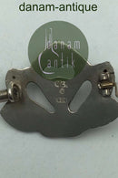 Mogens Ballin Sølv Broche med blå sten