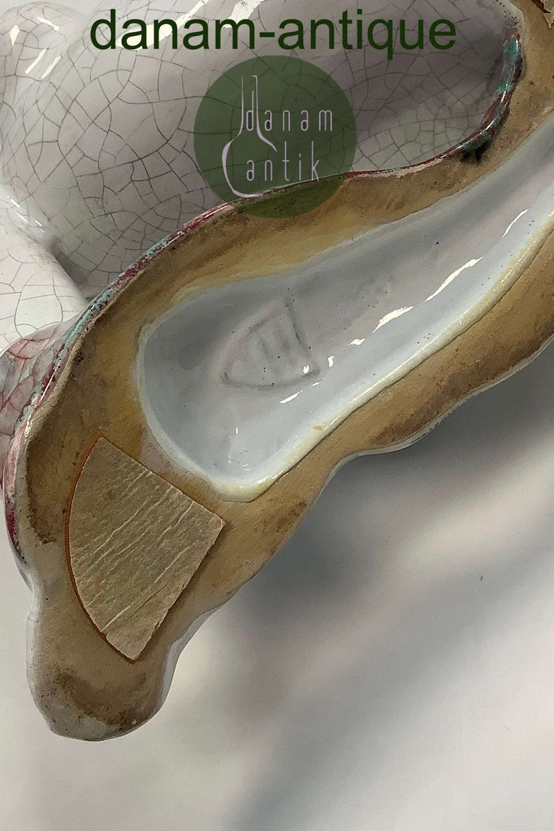 Michael Andersen Stentøjsfigur af Ungdame med Barn