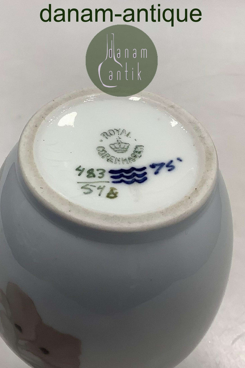 Royal Copenhagen Art Nouveau Gourd Vase No. 483/54A