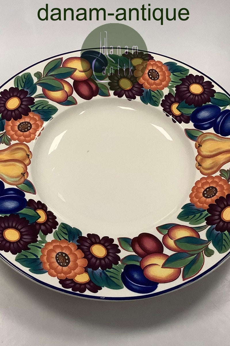 Royal Copenhagen Golden Summer / Gylden Sommer Large Round Dish No 733