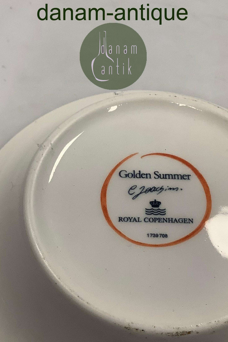 Royal Copenhagen Golden Summer / Gylden Sommer Small Bowl No 708