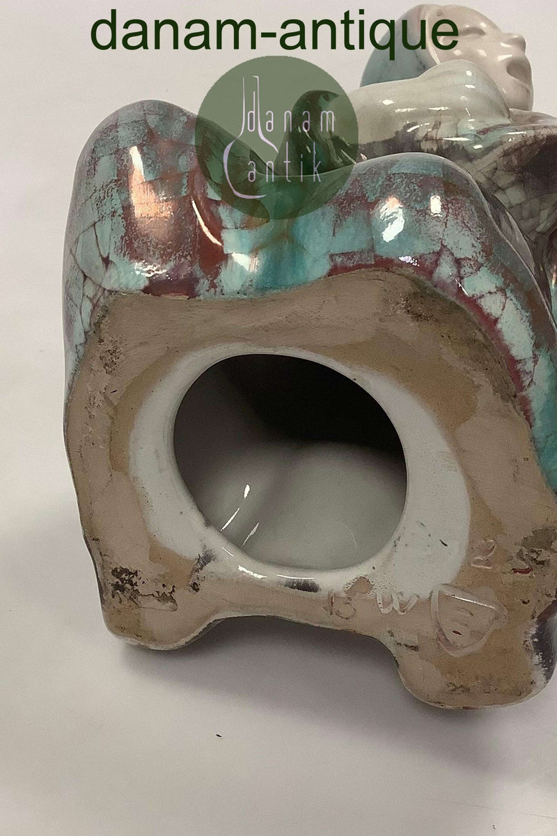 Michael Andersen Keramik Figur Citar Spiller No. 3985