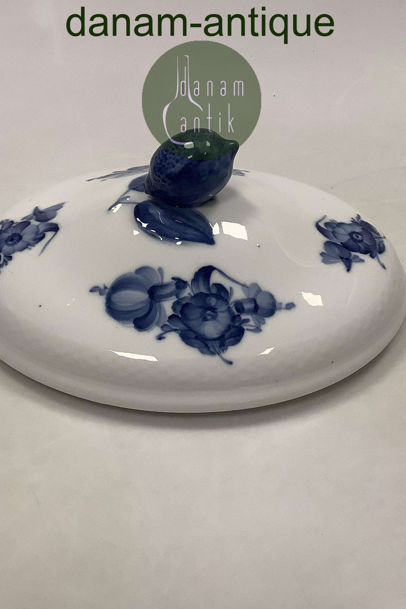 Royal Copenhagen Blå Blomst Flettet Låg til Terrin No. 8054