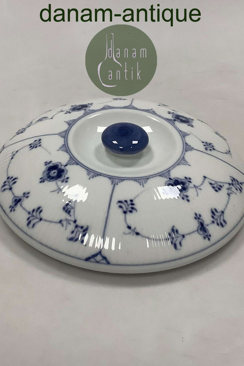 Royal Copenhagen Musselmalet Riflet låg No. 2251