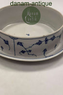 Antik Royal Copenhagen Musselmalet Riflet underdel til en Isklokke eller?