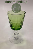 Holmegaard Christian VIII 白葡萄酒杯与绿色茶杯