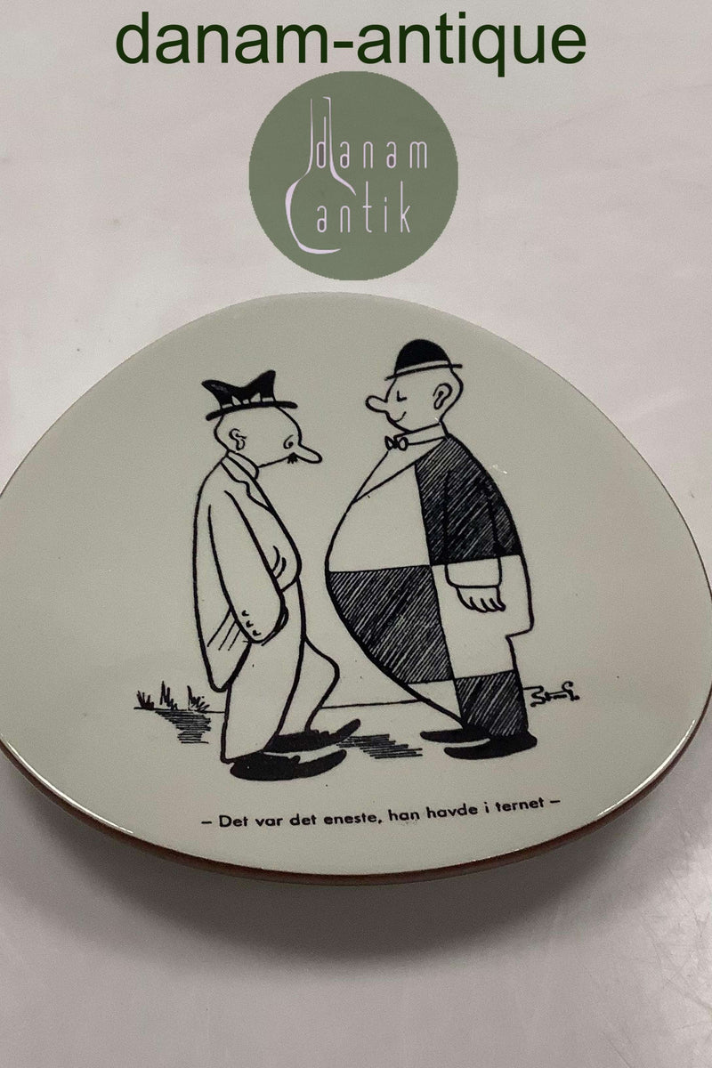 Storm P. Platte fra Knabstrup med Vittighed og tegning