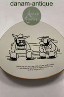 Storm P. Platte fra Knabstrup med Vittighed og tegning