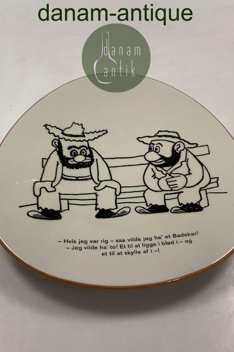 Storm P. Platte fra Knabstrup med Vittighed og tegning