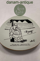 Storm P. Platte fra Knabstrup med Vittighed og tegning