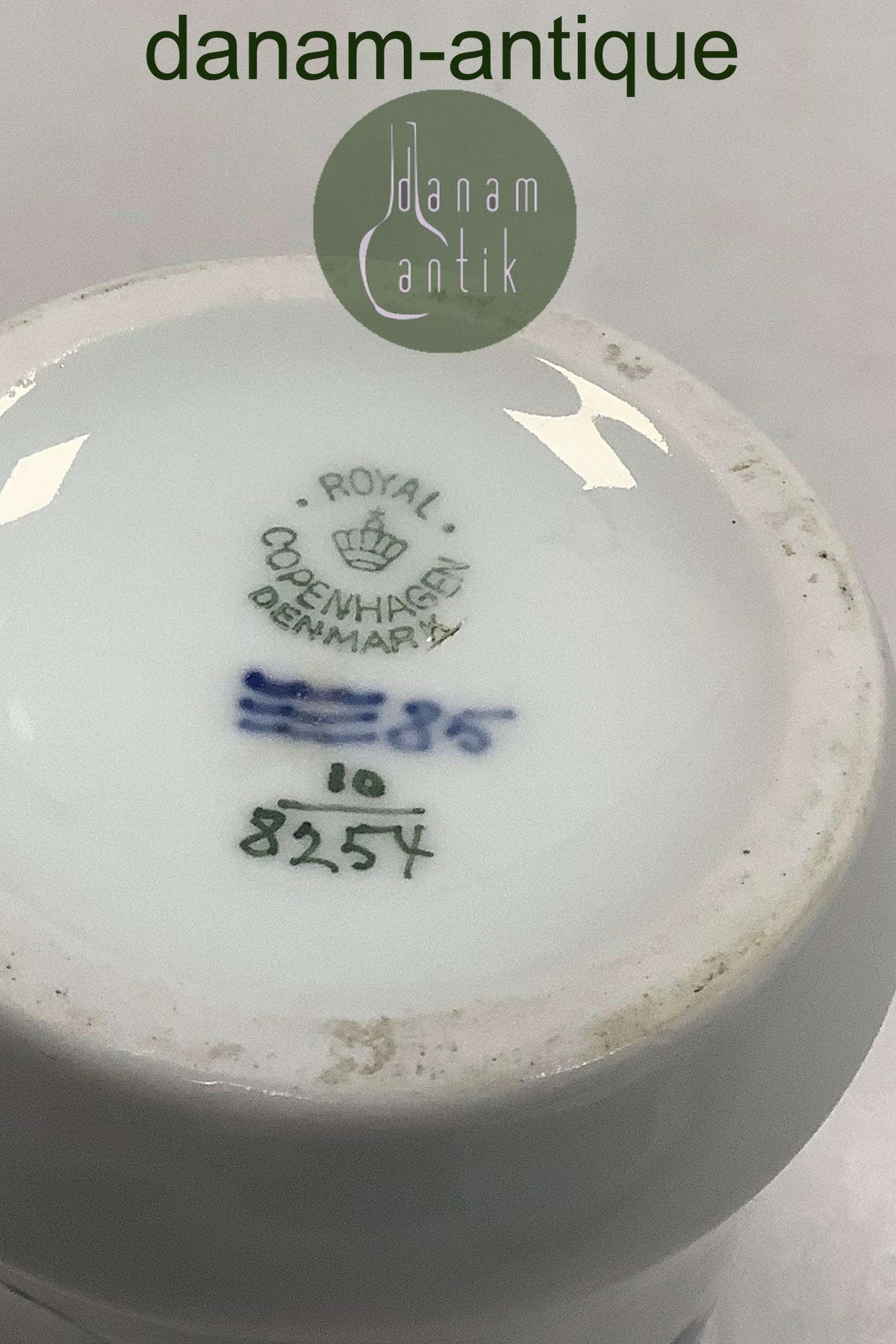 ロイヤルコペンハーゲン ブルーフラワー 編み込み花器 No.8254