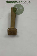 Signet med messing skaft