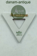 Rosenthal modern porcelain brooch