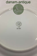 Bing og Grøndahl Blå Tone Fisketallerken Motiv 8 Ål No. 716