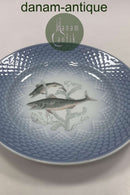 Bing and Grondahl Blue Tone Fish Plate Motif 10 Mackerel No. 716