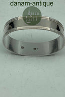 Dänischer Silber Serviettenring Modern Nr. 3