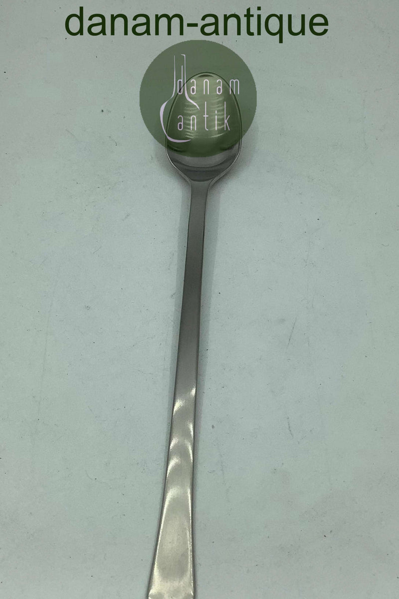 Georg Jensen Stainless Steel Copenhagen Matte Ice Cream Spoon