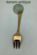 Georg Jensen Annual cake fork 1985 in Gold-plated Sterling Silver with enamel