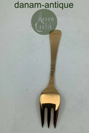Georg Jensen Annual cake fork 1984 in Gold-plated Sterling Silver with enamel