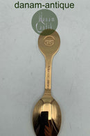 A. Michelsen Juletheske 1980 Forgyldt Sterling Sølv med emalje