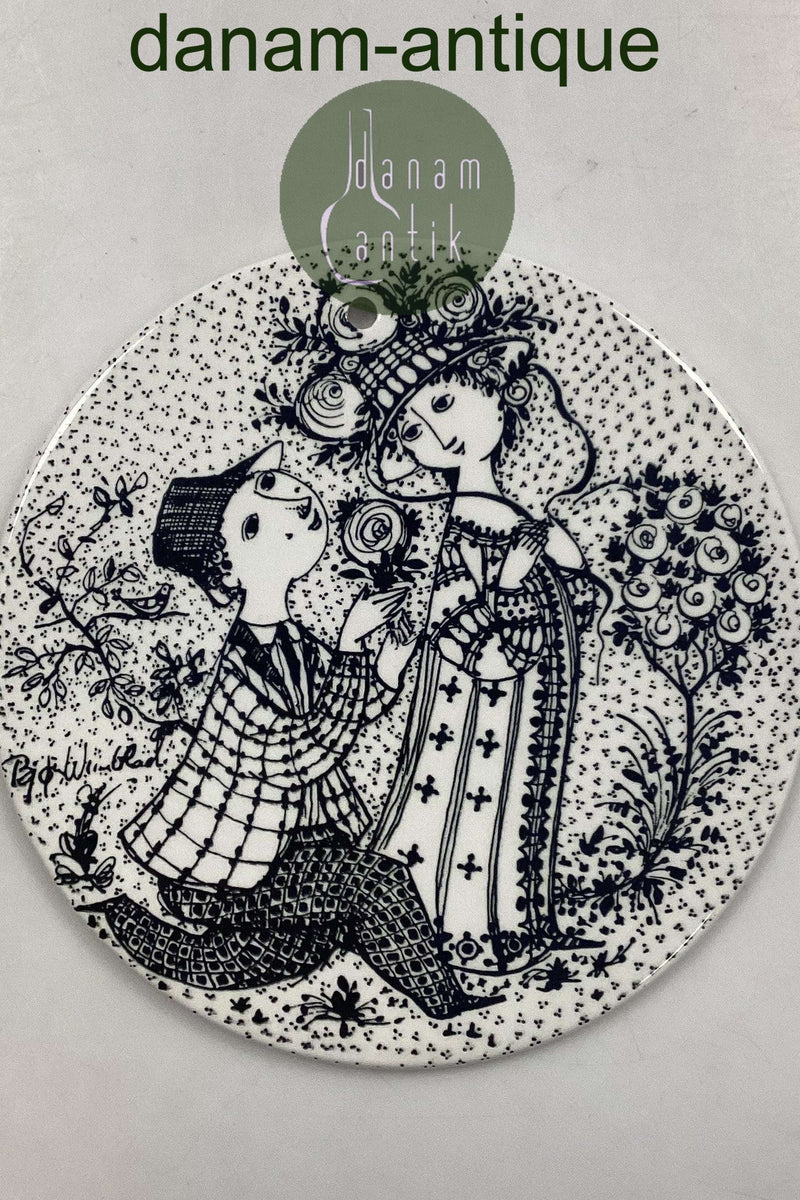 Bjørn Wiinblad: June plate from Nymølle 