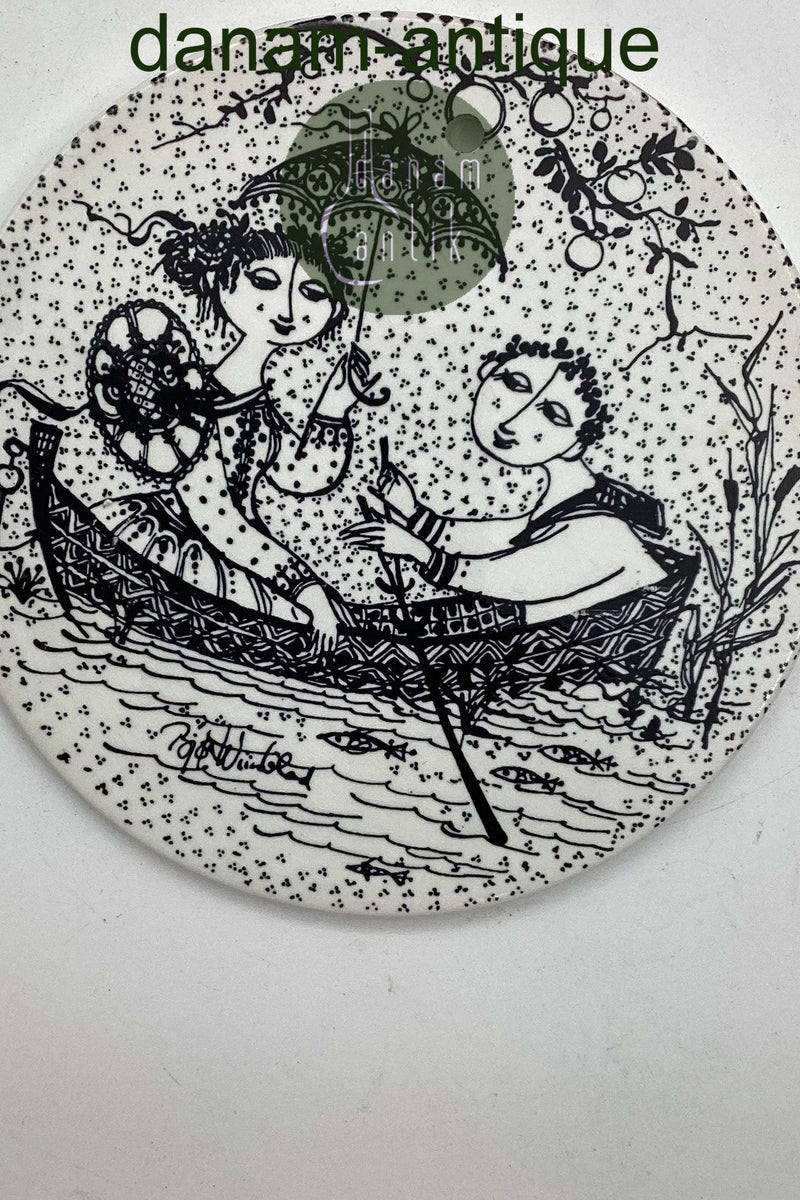 Bjørn Wiinblad: July plate from Nymølle 