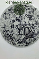 Bjørn Wiinblad: Nymølle BYE-BYEより8月のプレート