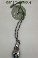 Georg Jensen Sterling Silver 2008 Year ペンダント（ムーンストーン）（ネックレス付き