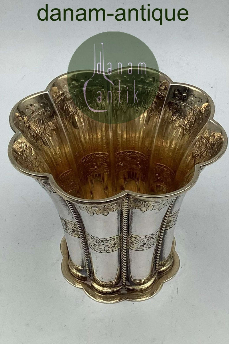 Svend Toxværd Forgyldt Sterling Sølv Margrethebæger