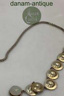 Anton Michelsen Sterling Sølv Marguerite Halskæde