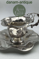 Th Strube, Leipzig, Sølv Kop og underkop