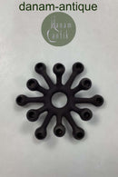 Quistgaard Lysestage i jern IHQ Danmark Dansk 12-armet lysestage