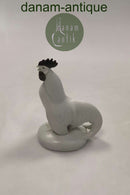 Royal Copenhagen Figur af Hane i mat glasur No. 1128