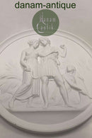 Bertel Thorvaldsen: Bing og Grøndahl bisquit plate Youth and spring