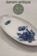 Royal Copenhagen Blå Blomst Svejfet Oval Asiet No 1689