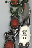 Georg Jensen Sterling Sølv Halskæde No. 22 Koral