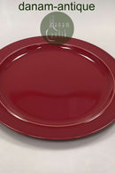 Royal Copenhagen 4 All Seasons Stor Spisetallerken i Rød No 631