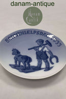 Royal Copenhagen Børnehjælpsdags Platte fra 1933