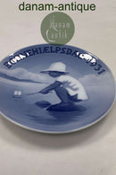 Royal Copenhagen Børnehjælpsdags Platte fra 1931