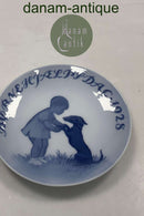 Royal Copenhagen Børnehjælpsdags Platte fra 1928