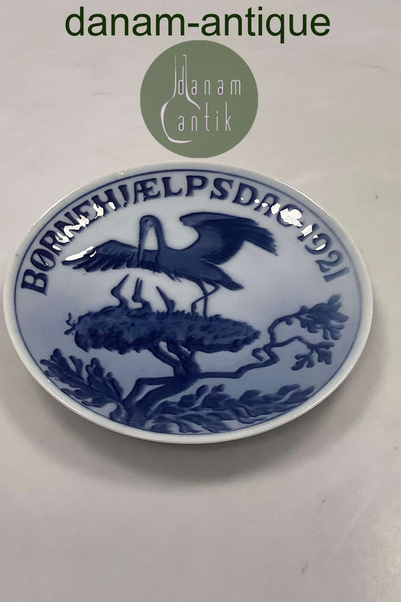 Royal Copenhagen Børnehjælpsdags Platte fra 1921